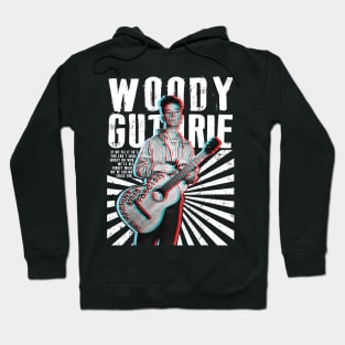 Woody Guthrie This Machine Kills Fascists Hoodie